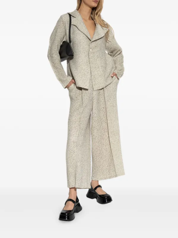 Issey Miyake プリーツ パンツ | グレー | FARFETCH JP