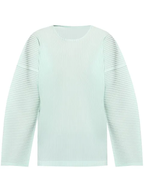 Homme Plissé Issey Miyake plisserad t-shirt