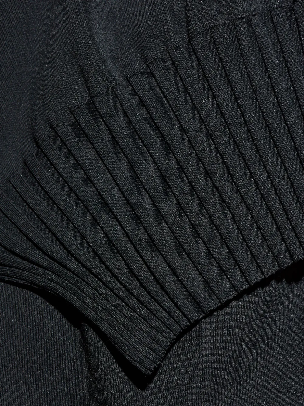 Issey Miyake Jersey T-shirt Dress In 黑色