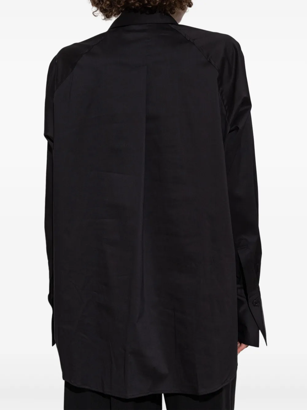 Issey Miyake Button-up Shirt In Black