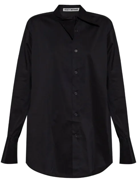 Issey Miyake camisa con botones