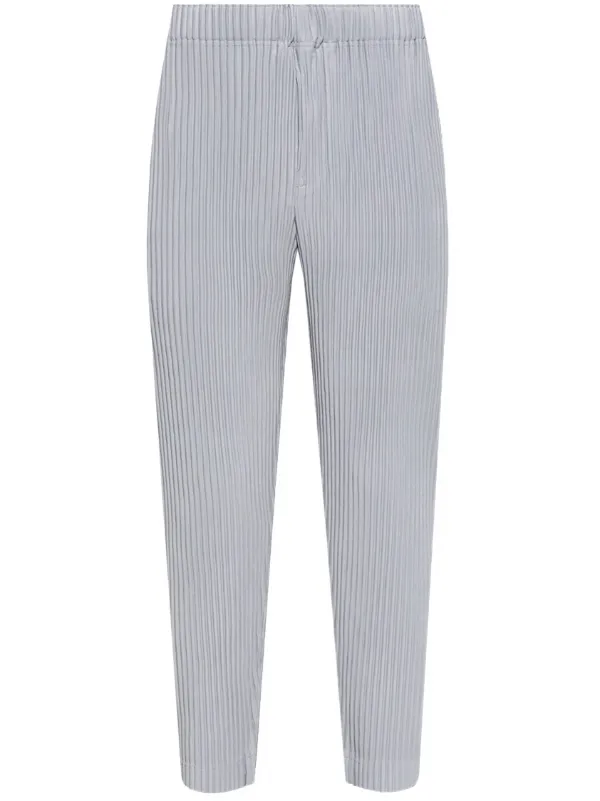 Homme Plissé Issey Miyake MC August パンツ | グレー | FARFETCH JP
