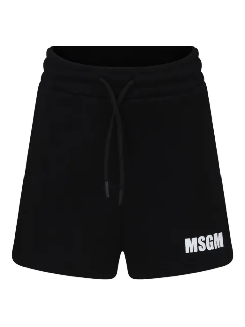 MSGM Kids cotton shorts
