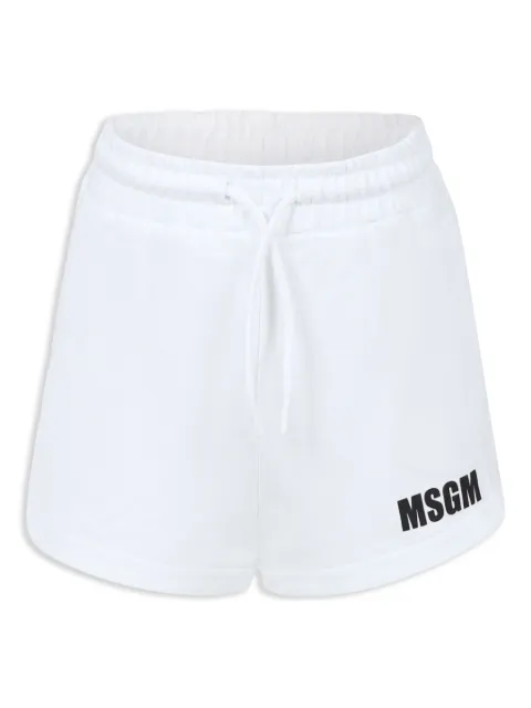 MSGM Kids shorts con pretina elástica