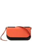 Loewe Pre-Owned 2000-2024 Bicolor Leather Gate Pochette crossbody bag - Black