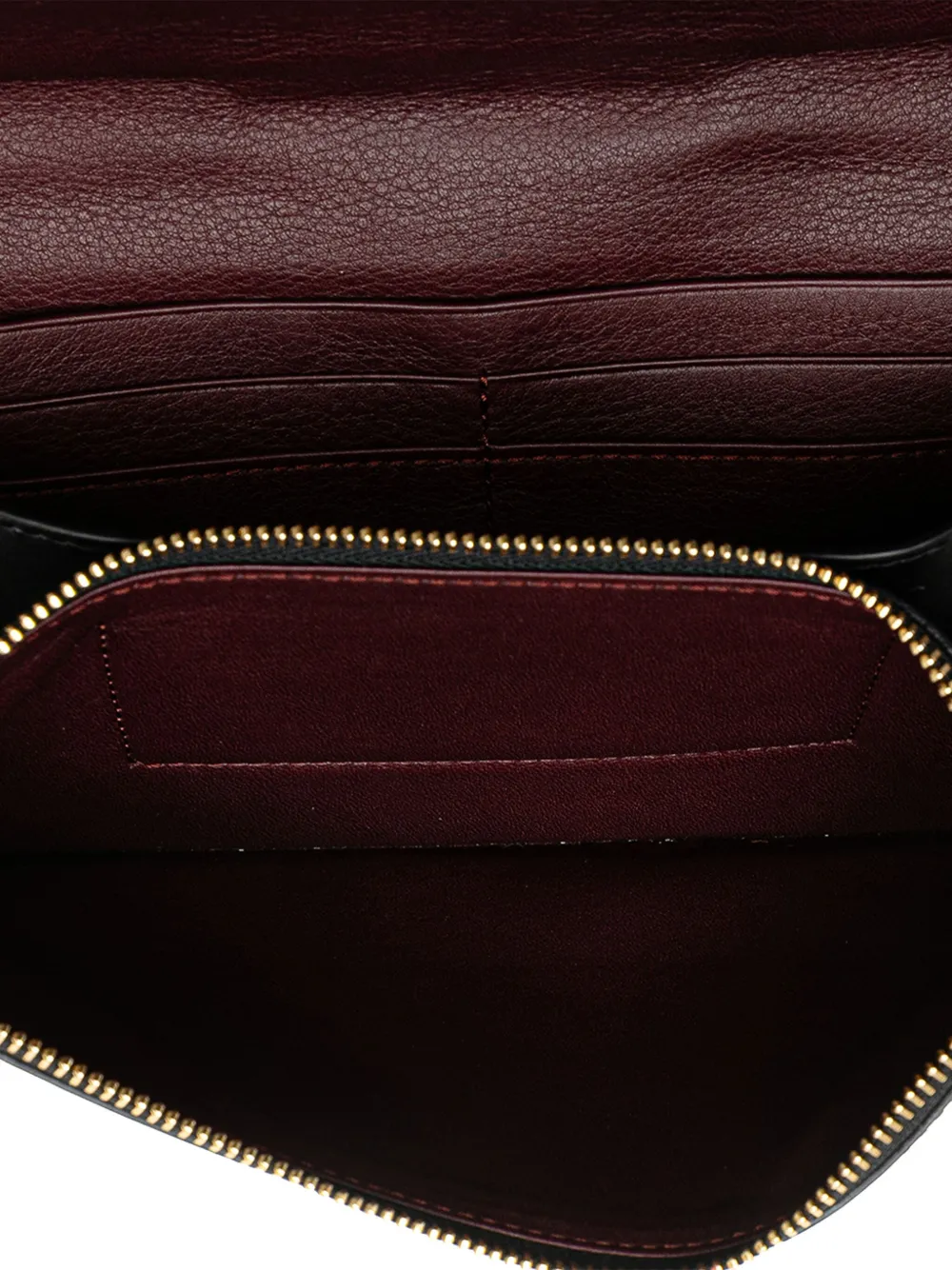 2000-2024 Bicolor Leather Gate Pochette Crossbody Bag