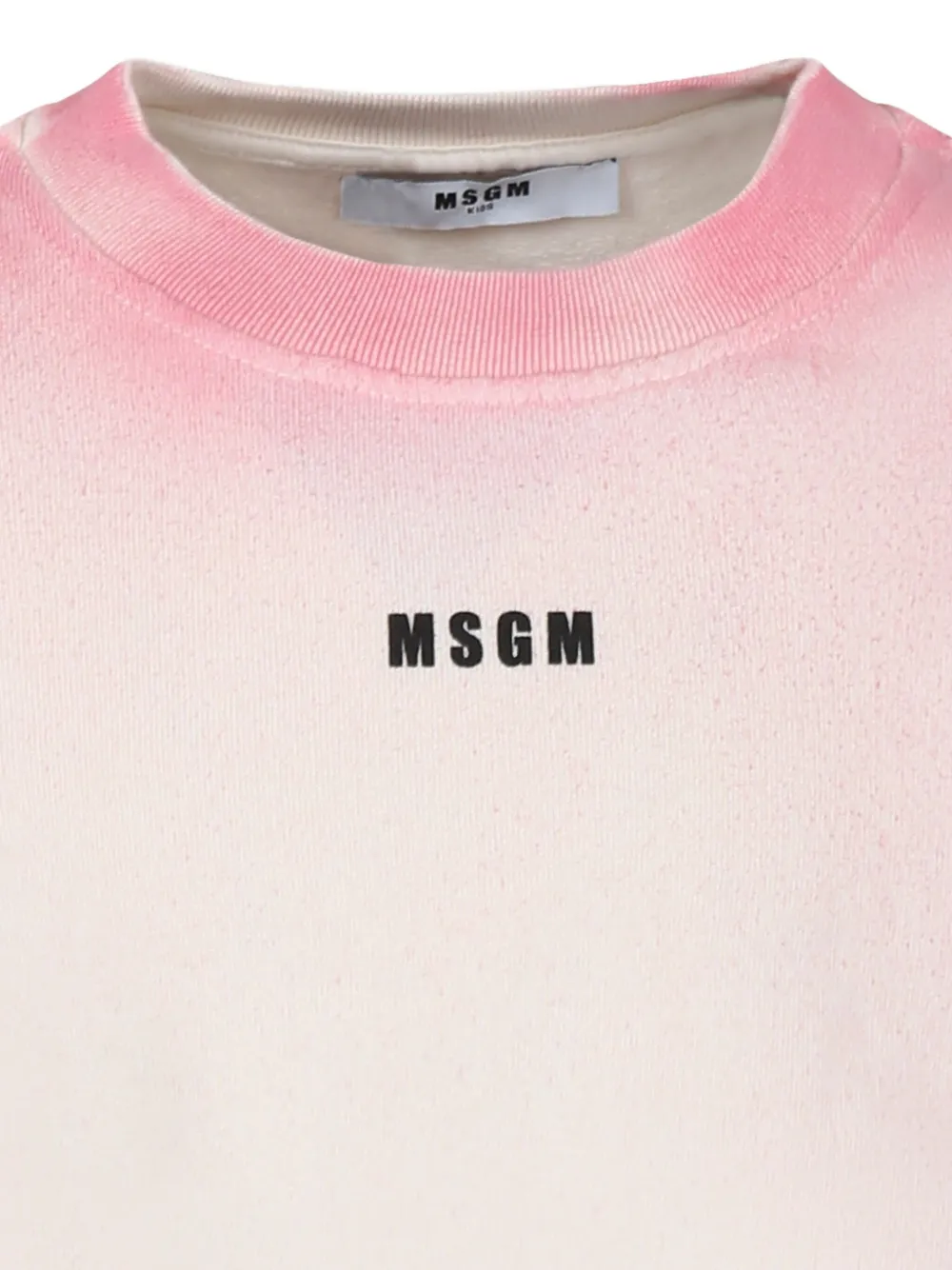 MSGM Kids Sweater van katoen Groen