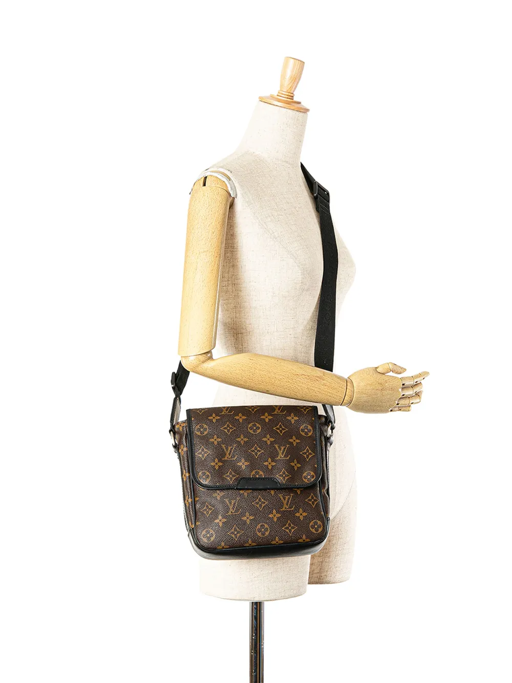 Louis Vuitton Pre-Owned 2009 Monogram Macassar Bass PM crossbody bag | Pre-Owned | Image 2