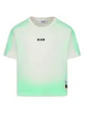 MSGM Kids cotton t-shirt - Green