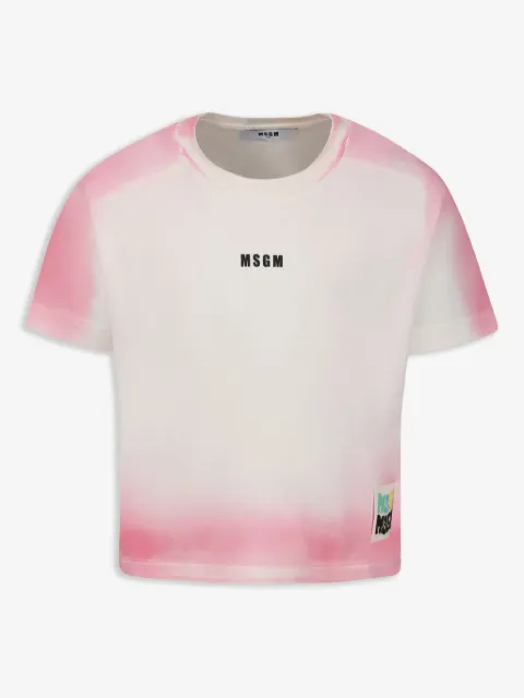 MSGM Kids T-Shirt aus Baumwolle