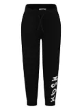 MSGM Kids cotton trousers - Black