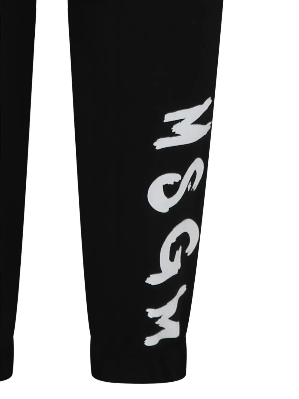 MSGM Kids Katoenen broek Zwart