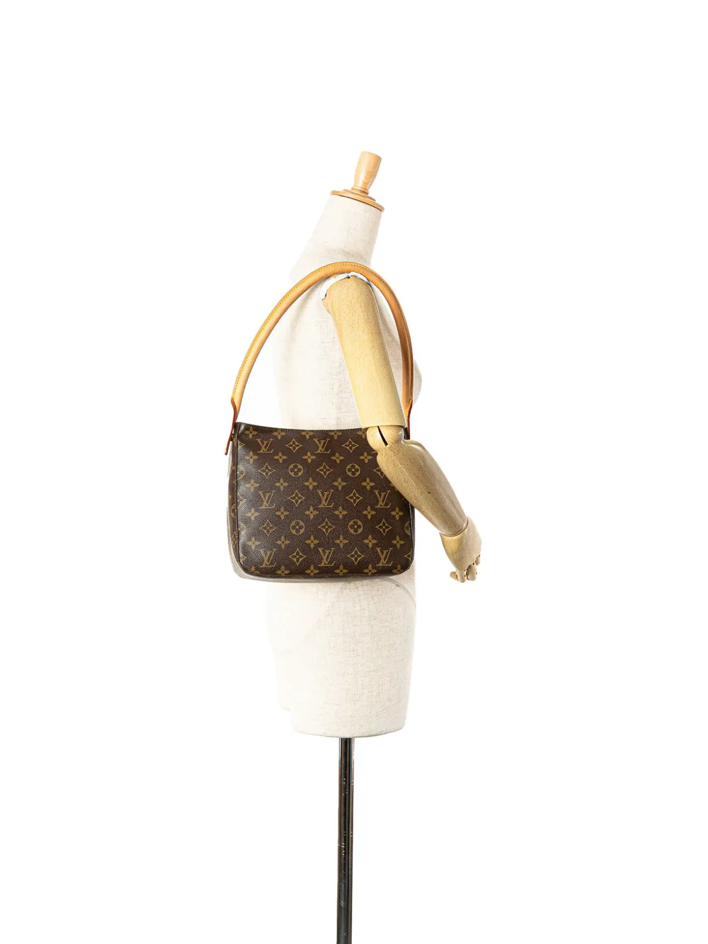 Louis Vuitton Pre-Owned 2003 Monogram Looping MM schoudertas - Bruin