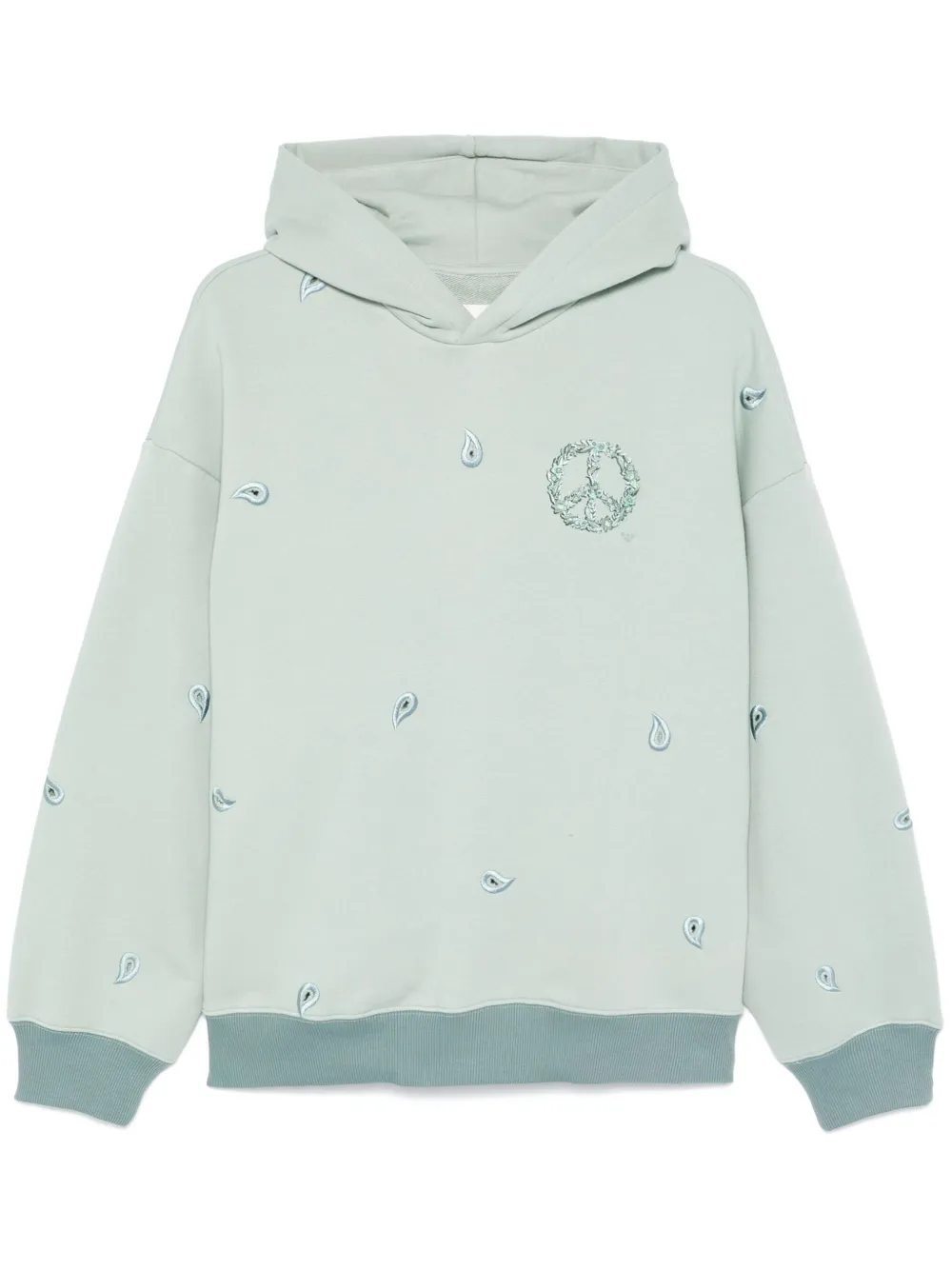Emporio Armani Hoodie met uitgesneden detail Grijs
