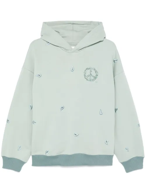 Hoodie à découpes - Emporio Armani - Modalova