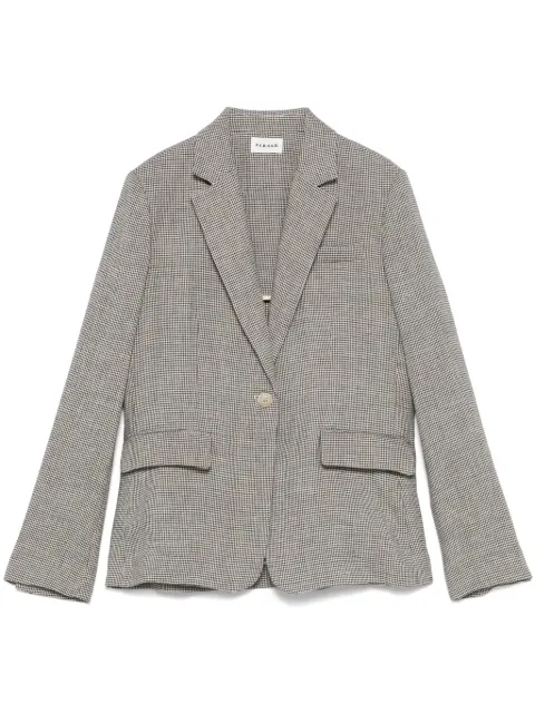 P.A.R.O.S.H. houndstooth-pattern blazer