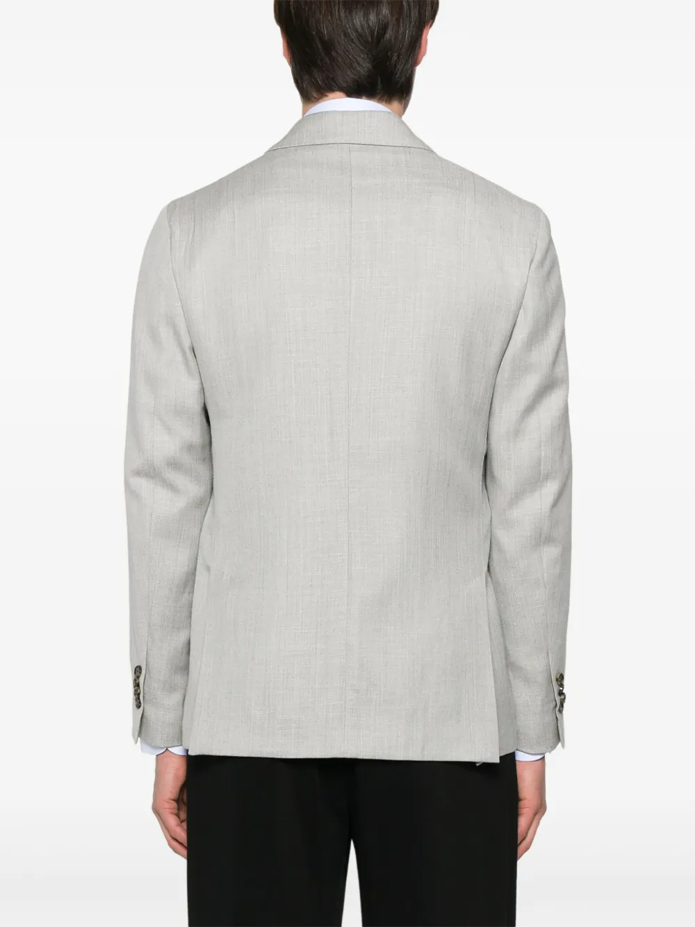 Lardini Blazer met broche Grijs