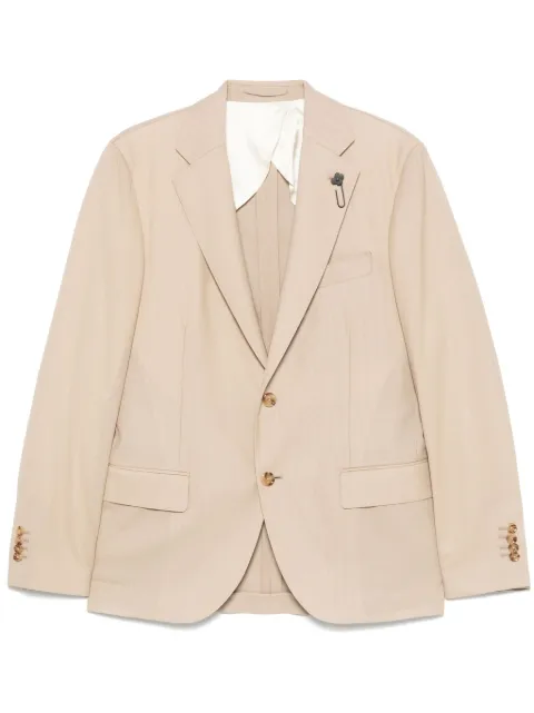 Lardini brooch-detail blazer