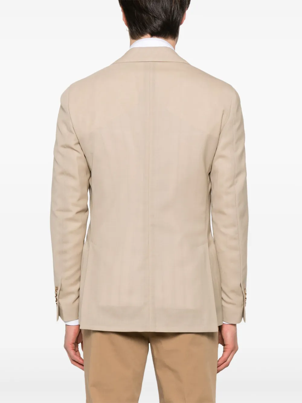 Lardini Blazer met broche Beige