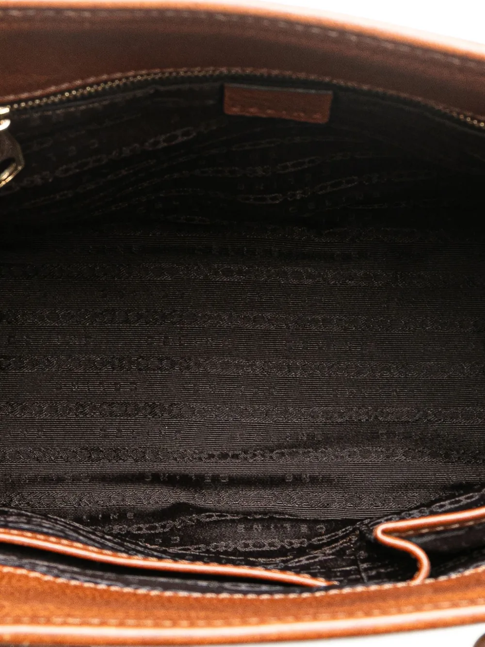 Pre-owned Celine 20th Century Straw Handbag In Brown
