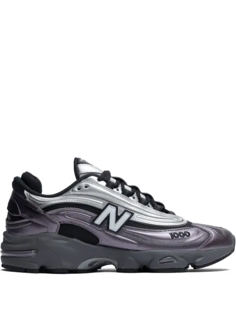 New Balance M1000 "Dark Ice Wine/Grey/Metallic" sneakers