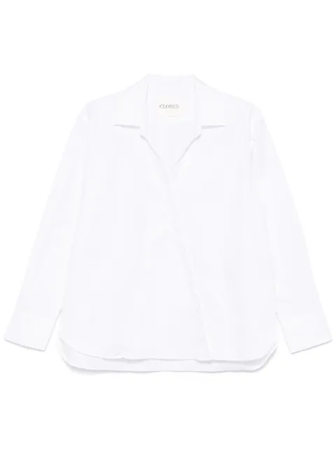 Closed off-centre shirt