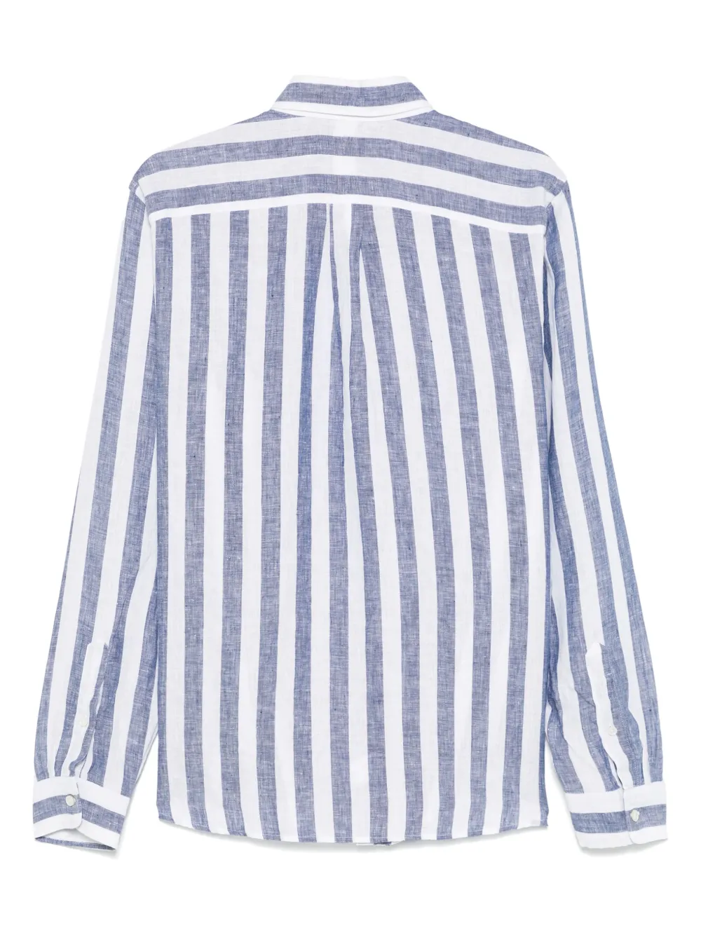 Xacus striped shirt - Wit