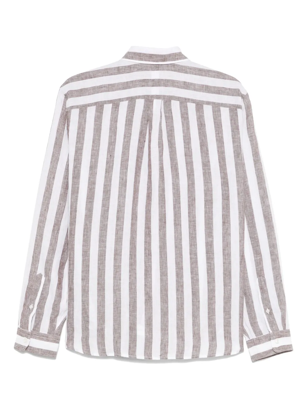 Xacus striped shirt - Wit