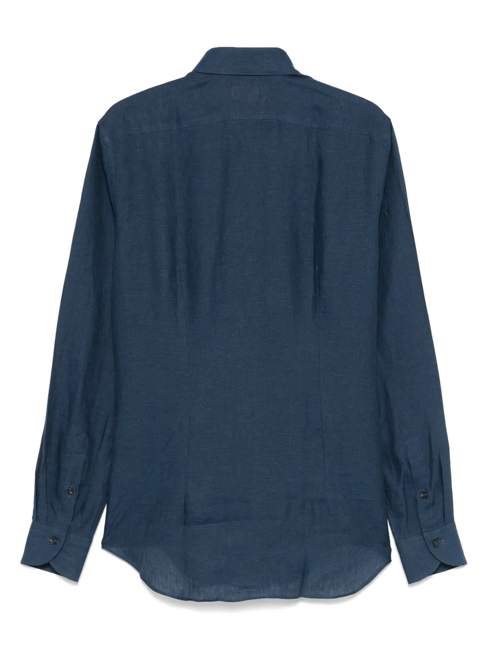 Xacus linen shirt - Blauw