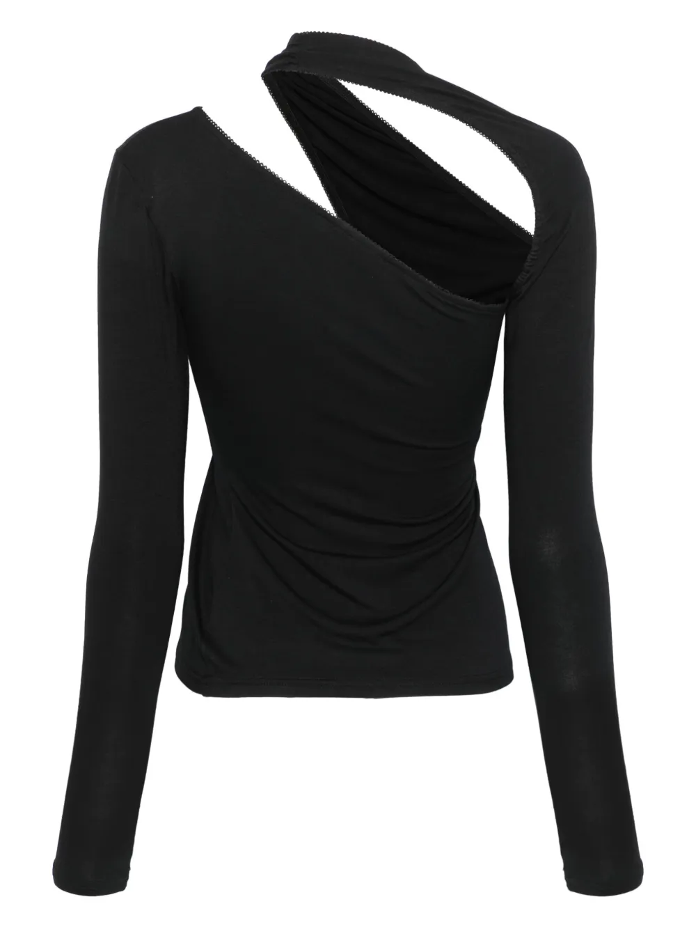 Ioana Ciolacu Asymmetrische top - Zwart