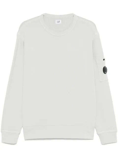 C.P. Company sudadera con detalle Lens