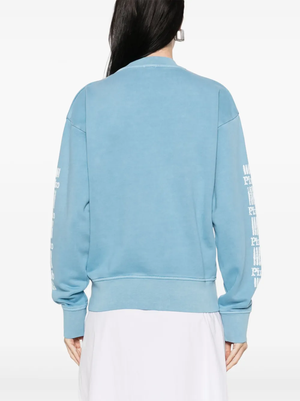 Shop Pinko Mindelo Sweatshirt In 蓝色
