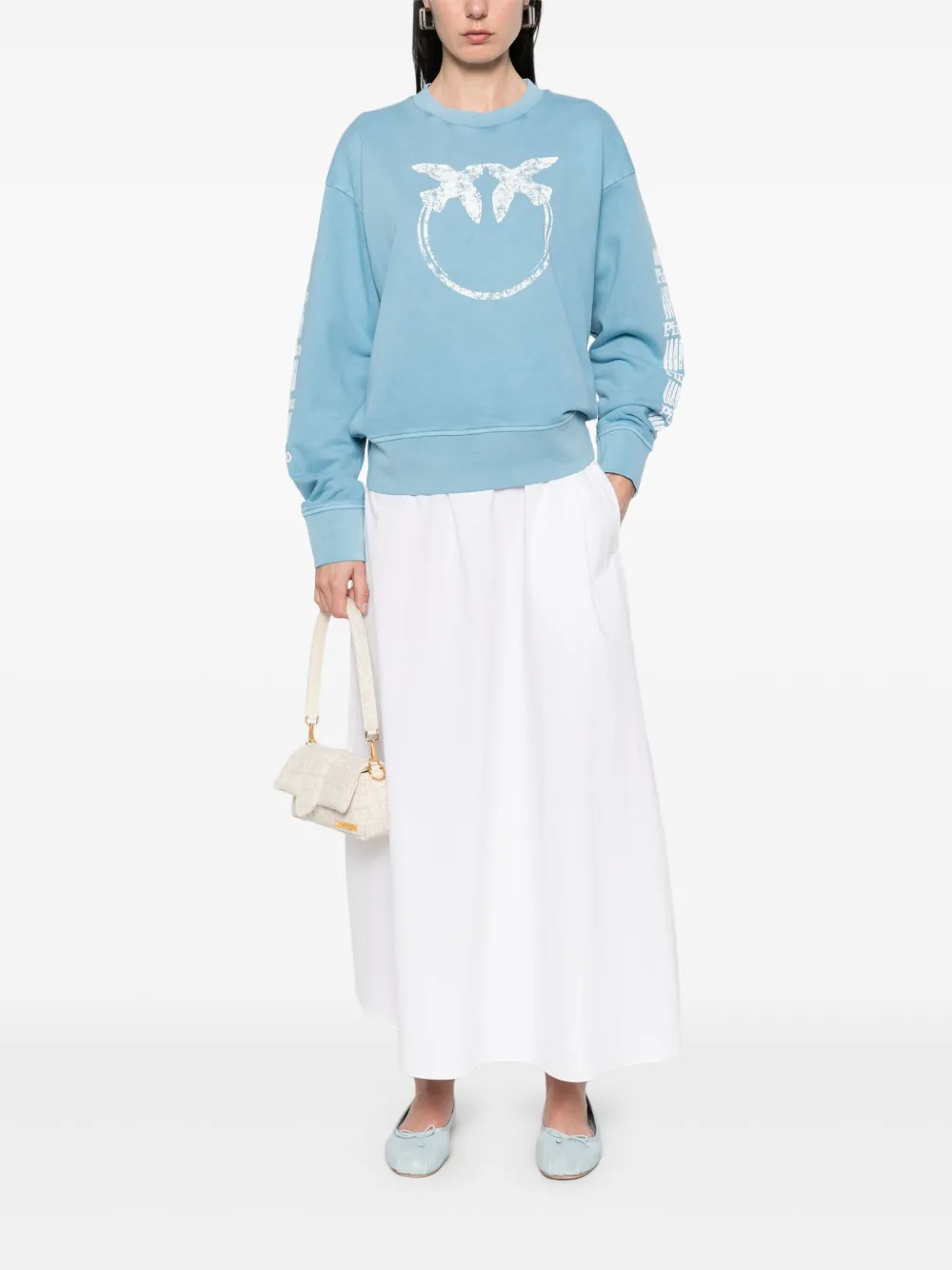 PINKO Mindelo sweatshirt - Blauw