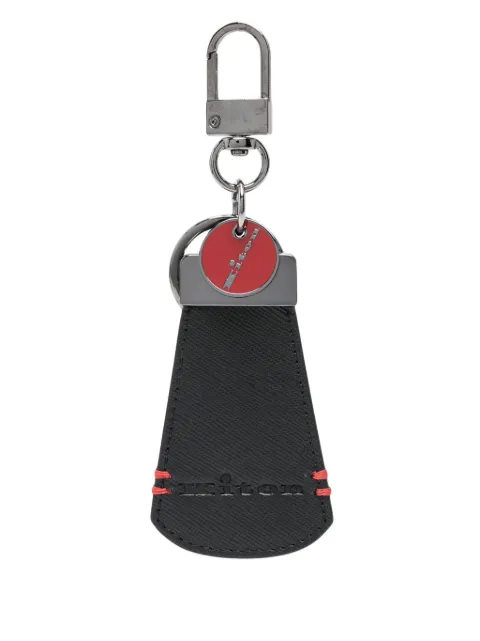 Kiton leather keyring 