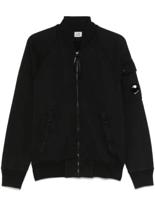 Sweat en coton à fermeture zippée - C.P. Company - Modalova
