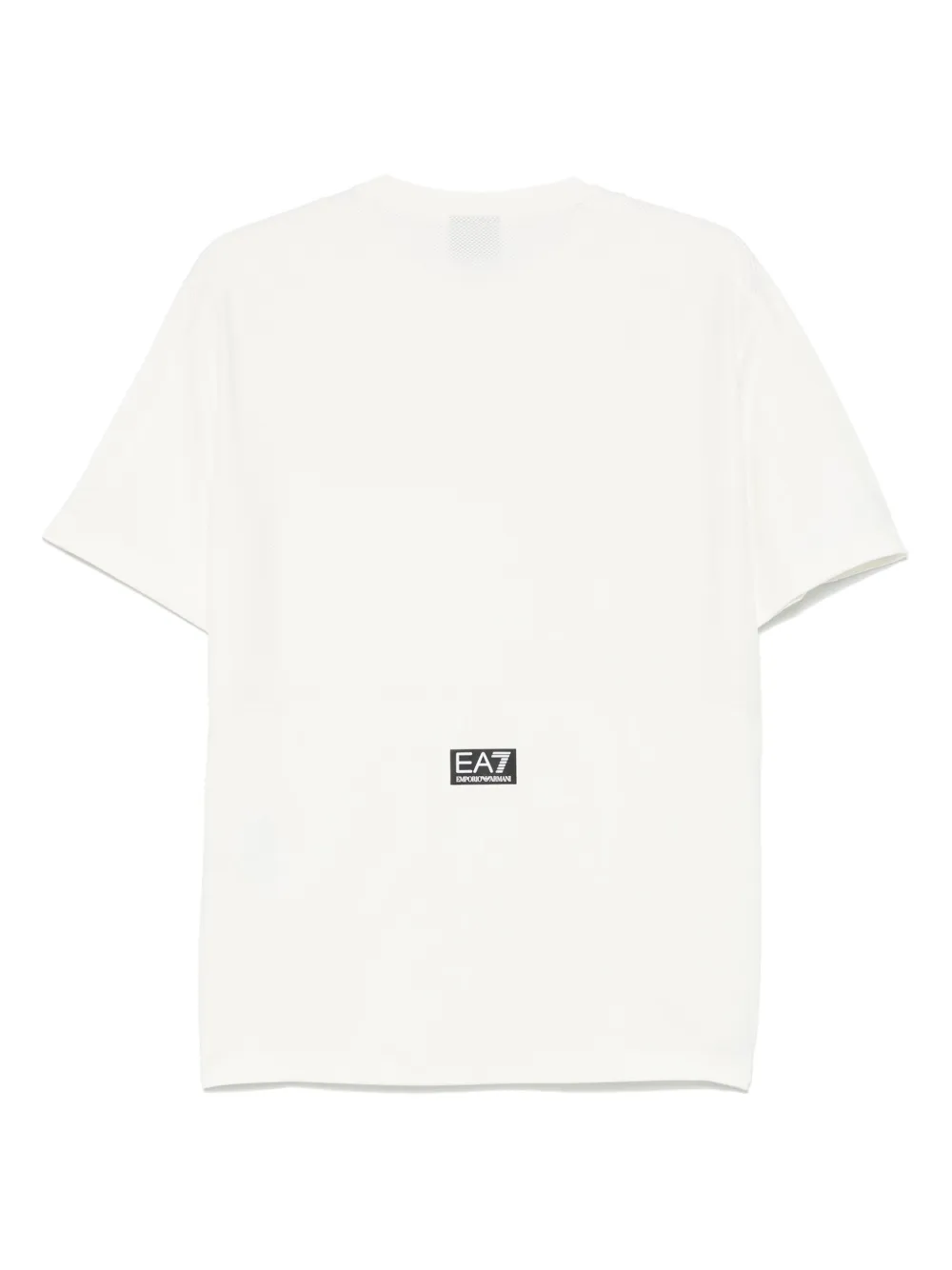 Ea7 Emporio Armani Technisch jersey T-shirt - Wit