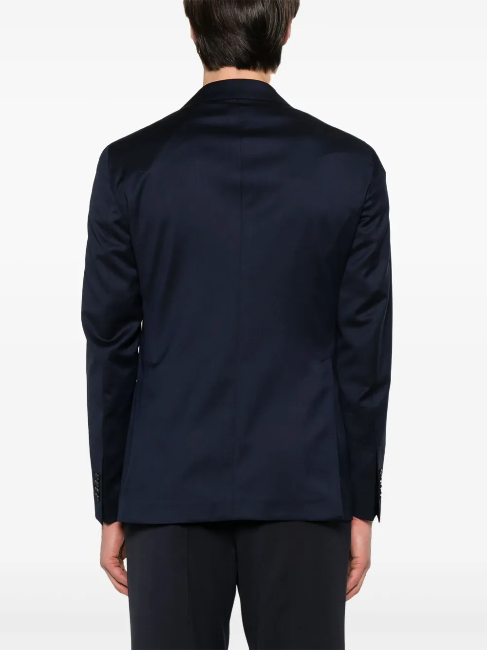 Tagliatore Wollen blazer Blauw