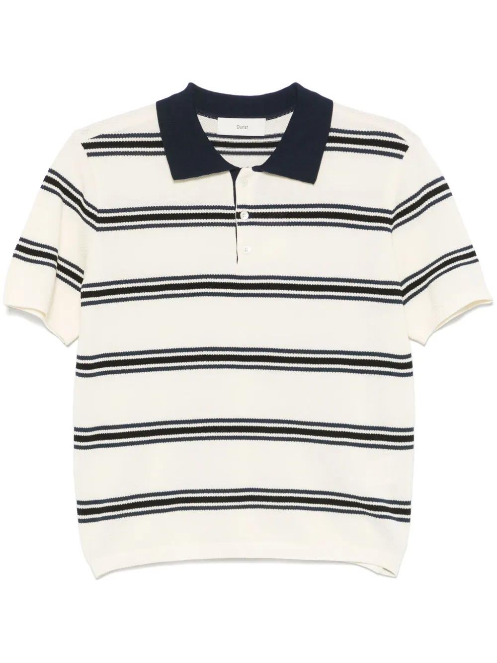 striped polo shirt