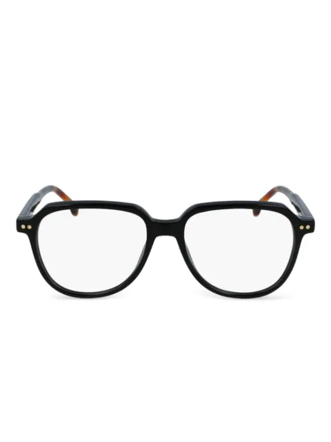 Paul Smith Runde Brille mit doppelten Punkten