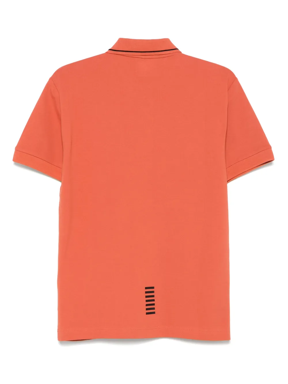 Ea7 Emporio Armani Piqué poloshirt - Oranje