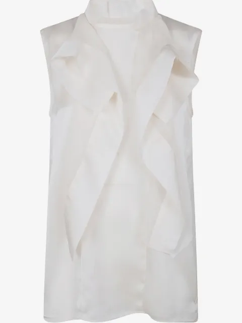 sacai ruffled top