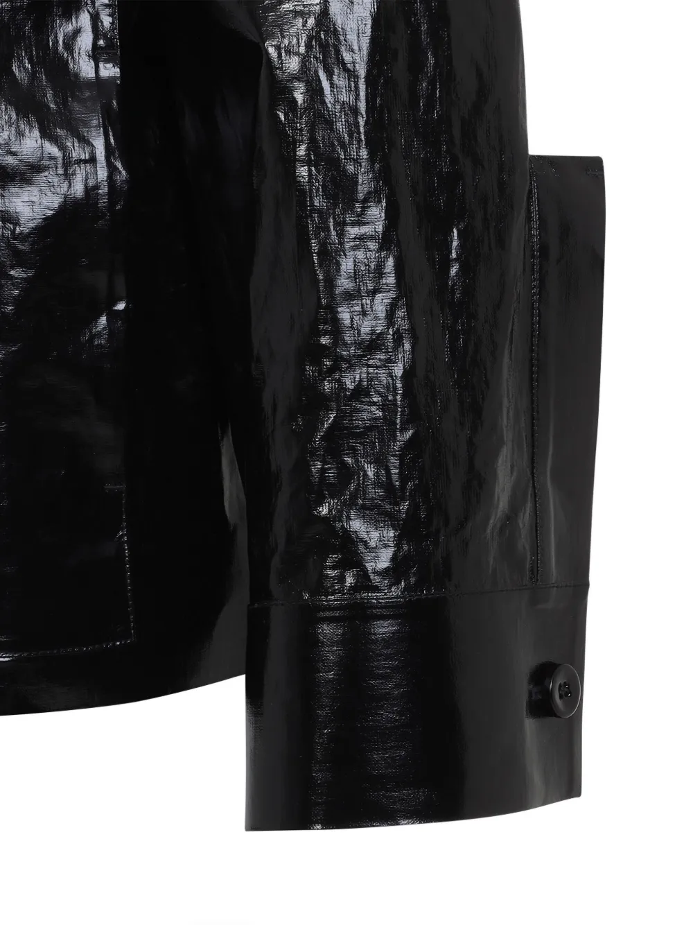 Jil Sander Linnen jack Zwart
