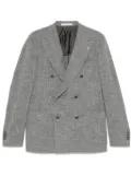 Tagliatore textured blazer - Grey