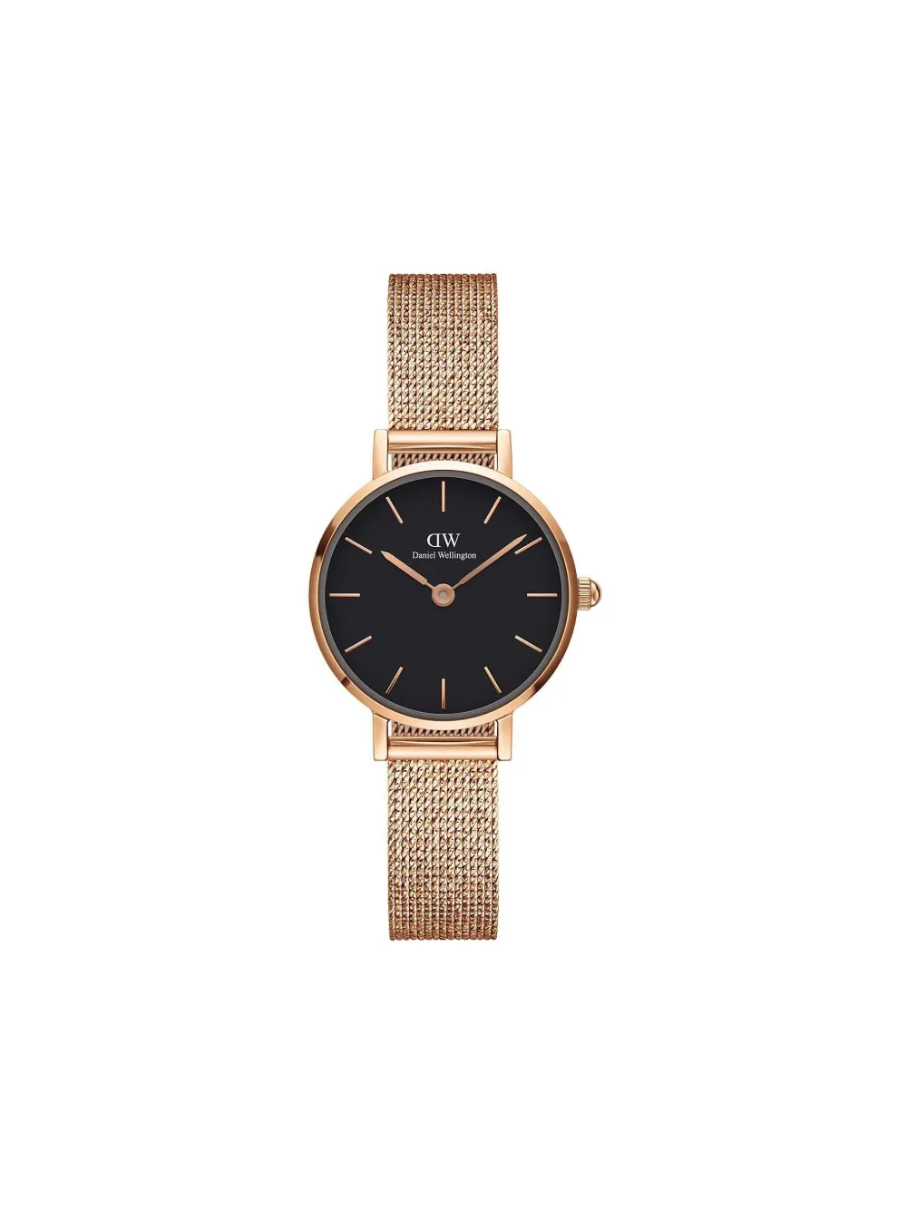 Daniel Wellington Petite Pressed Melrose 24mm 腕時計 - ブラック Daniel Wellington Petite Pressed Melrose 24mm 腕時計 - ブラック
