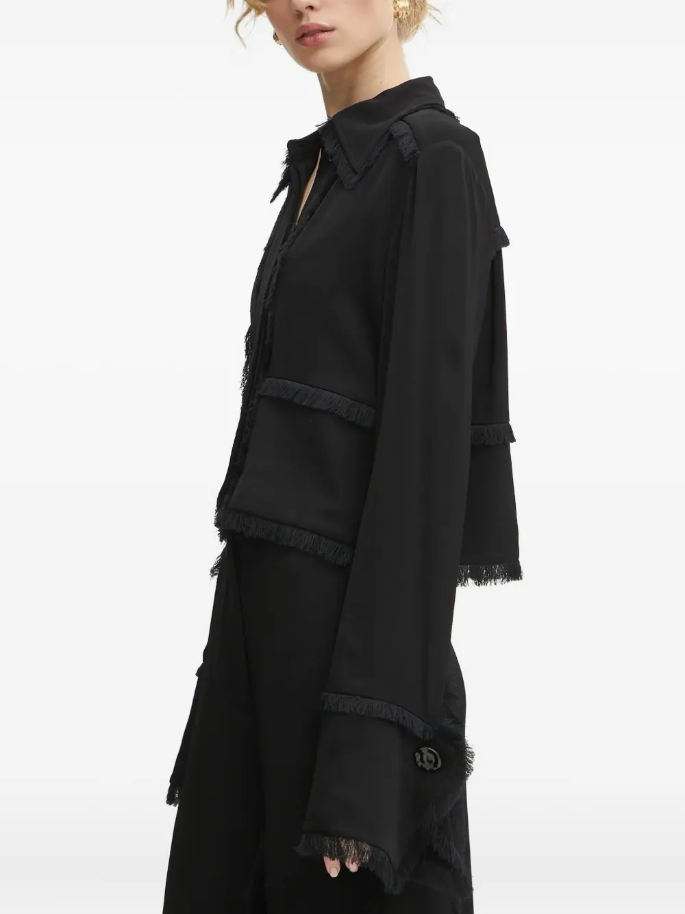 Day Birger Et Mikkelsen Emmie fringed panelled top | Blouses | Image 2