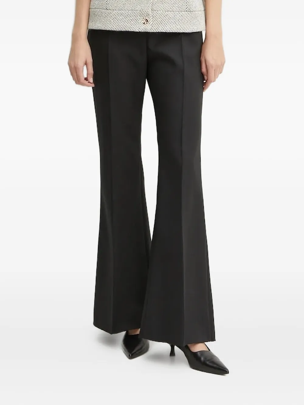 Day Birger Et Mikkelsen split-hem flared trousers | Black | Image 1