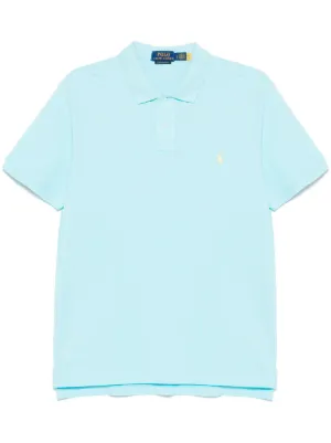 Polo Ralph Lauren Big Pony Polo Shirt | Blue | FARFETCH ZA