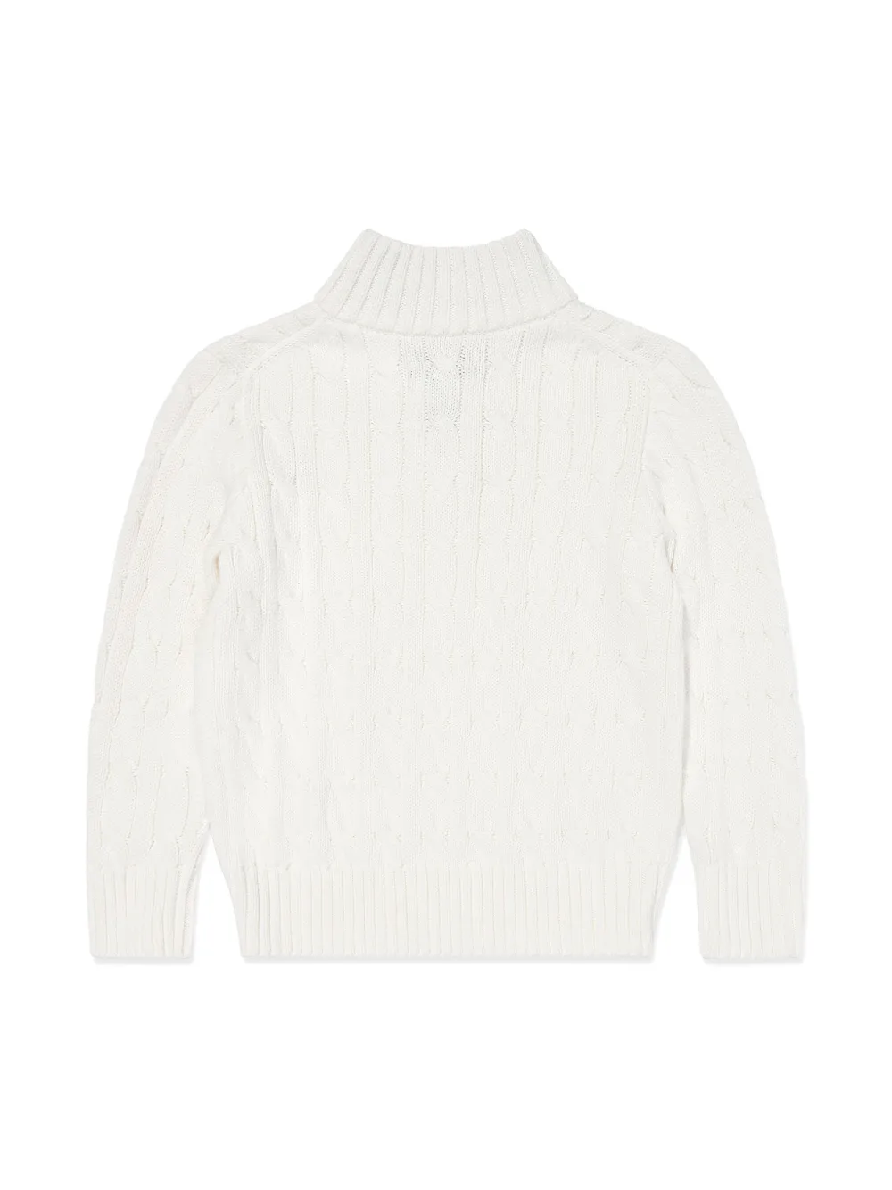 POLO RALPH LAUREN KIDS knitted jumper - Wit