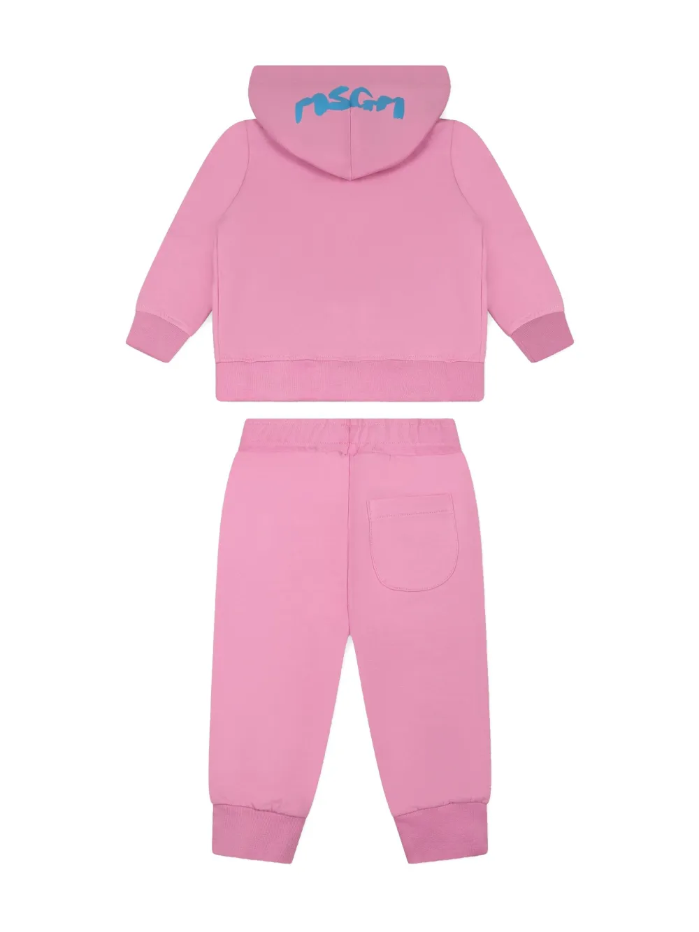 MSGM Kids Trainingspak met logo Roze