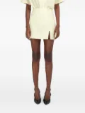 Rowen Rose cotton striped mini skirt - Yellow